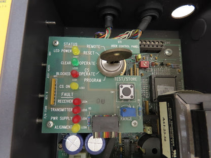 STI MS4348B Light Curtain Controller Input 117VAC 25A Output 220VAC