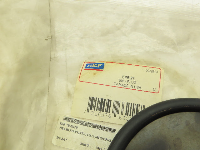 SKF EPR 27 Closed Bearing End Cap Lot of 2