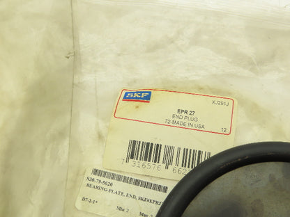 SKF EPR 27 Closed Bearing End Cap Lot of 2