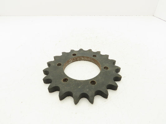 Martin 10019 Sprocket # 100 Roller Chain 4" Bore 5"Cross Bolt Pattern