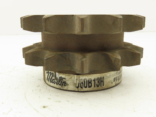 Martin D80B13H Sprocket Double Roller 13 Tooth 1" Stock Bore