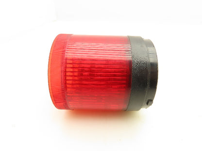 Allen Bradley 855T-B10GL4 Flashing Red LED Stack Light 120V AC