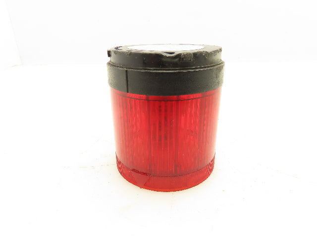 Allen Bradley 855T-B10GL4 Flashing Red LED Stack Light 120V AC