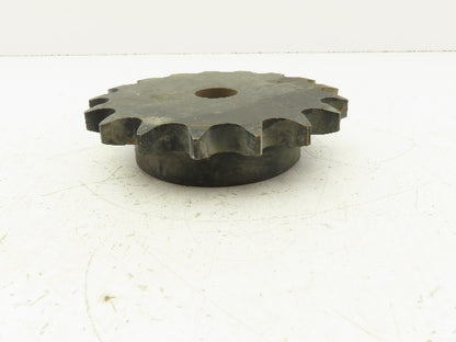 Martin 80B17 Sprocket # 80 Roller Chain 17 Tooth B Hub 1" Stock Bore