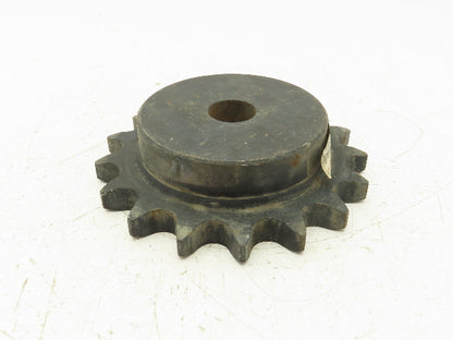 Martin 80B17 Sprocket # 80 Roller Chain 17 Tooth B Hub 1" Stock Bore