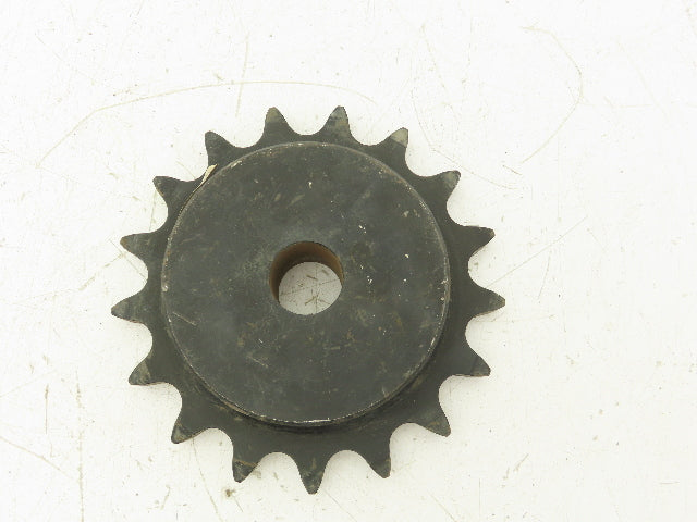 Martin 80B17 Sprocket # 80 Roller Chain 17 Tooth B Hub 1" Stock Bore