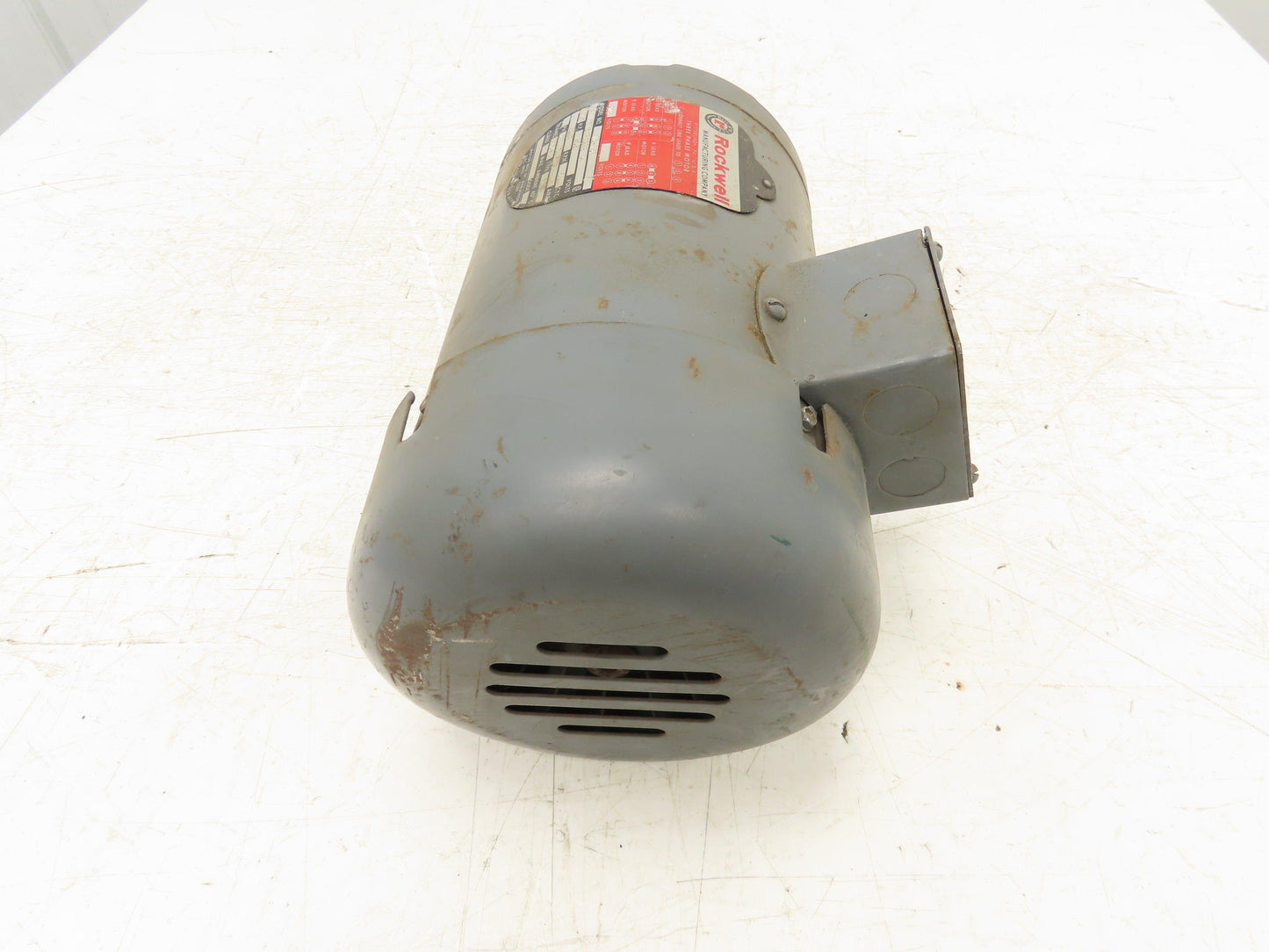Marathon Rockwell 56T34F197B AC Motor 1.5Hp 3450 RPM 208-230V 3PH 56 Frame