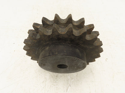 Martin D10B22 Sprocket Double Roller Metric 22 Tooth B Hub 30MM Stock Bore