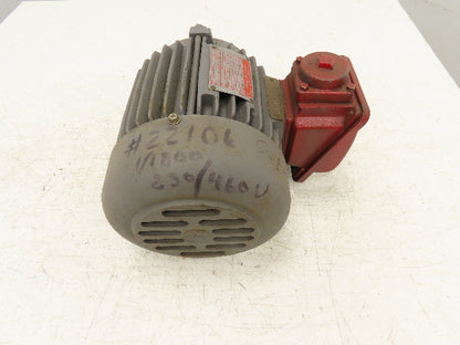 GE General Electric 5K143SC205 Severe Duty Motor 1Hp 1745RPM 230/460V 3PH 143T