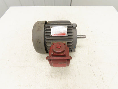 GE General Electric 5K143SC205 Severe Duty Motor 1Hp 1745RPM 230/460V 3PH 143T