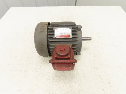 GE General Electric 5K143SC205 Severe Duty Motor 1Hp 1745RPM 230/460V 3PH 143T