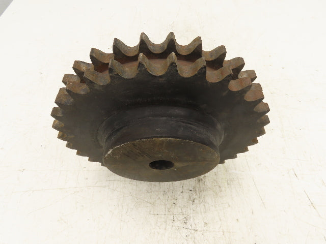 Martin D80B32 Sprocket Welded Double Roller # 80 32 Tooth 1-1/4" Stock Bore