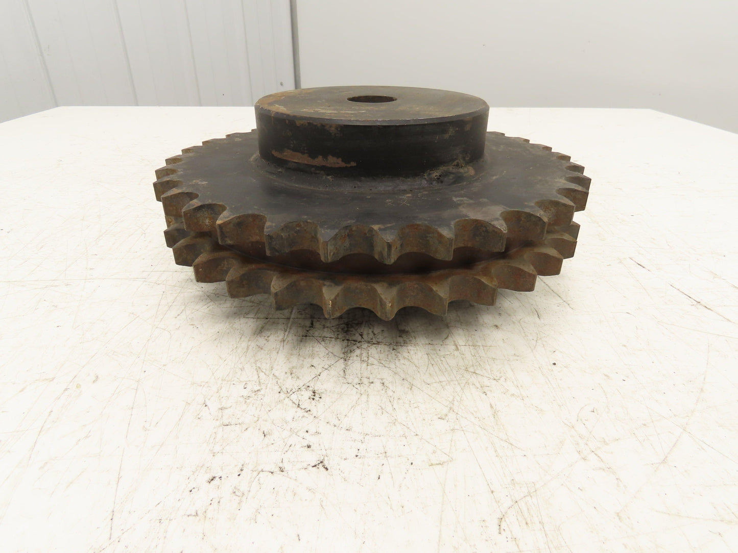 Martin D80B32 Sprocket Welded Double Roller # 80 32 Tooth 1-1/4" Stock Bore