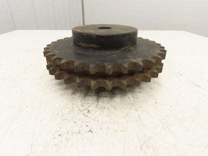Martin D80B32 Sprocket Welded Double Roller # 80 32 Tooth 1-1/4" Stock Bore