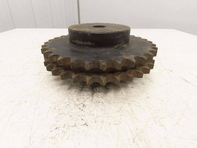 Martin D80B32 Sprocket Welded Double Roller # 80 32 Tooth 1-1/4" Stock Bore