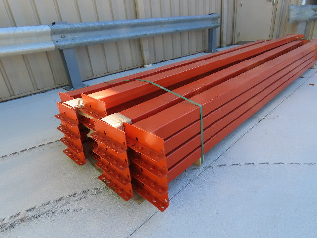 Teardrop Pallet Rack Racking Step Beam Crossmember 12' 144" x 6 1/2" 9920 LB