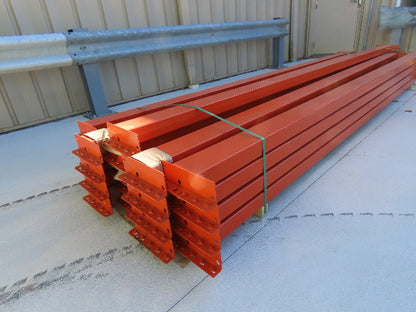 Teardrop Pallet Rack Racking Step Beam Crossmember 12' 144" x 6 1/2" 9920 LB