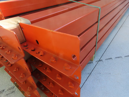 Teardrop Pallet Rack Racking Step Beam Crossmember 12' 144" x 6 1/2" 9920 LB