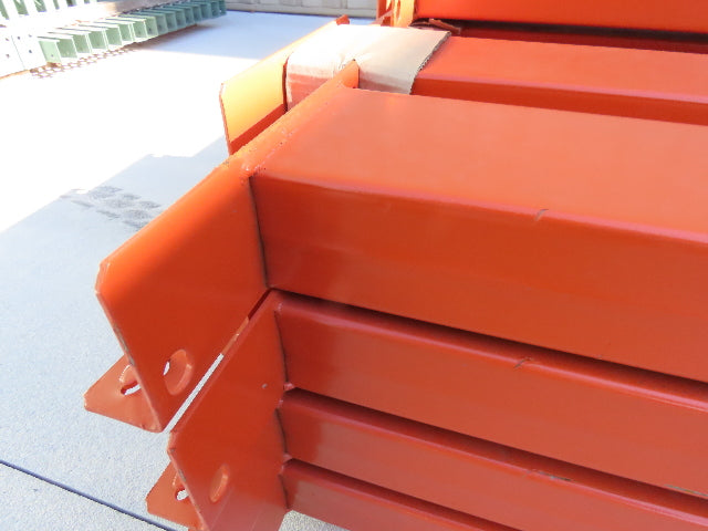 Teardrop Pallet Rack Racking Step Beam Crossmember 12' 144" x 6 1/2" 9920 LB