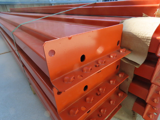 Teardrop Pallet Rack Racking Step Beam Crossmember 12' 144" x 6 1/2" 9920 LB
