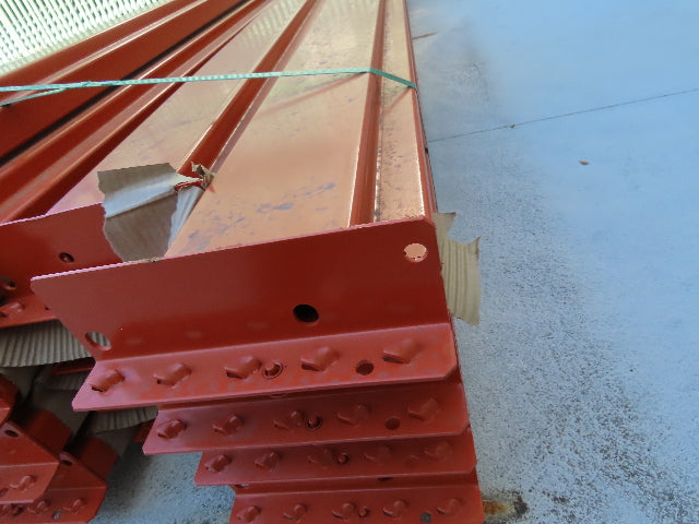 Teardrop Pallet Rack Racking Step Beam Crossmember 12' 144" x 6 1/2" 9920 LB