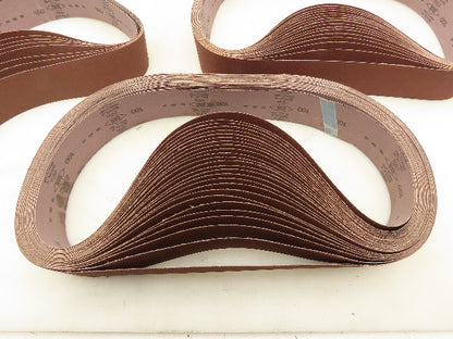 SIA 2905 Spiral X 100 Grit 48" X 2-1/2" Sanding Belts Lot of 50 belts