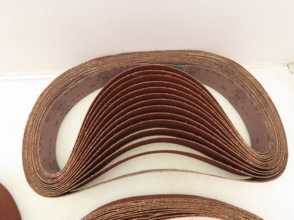 SIA 2905 2905 Spiral X 36 Grit 48" X 2-1/2" Sanding Belts Lot of 40 belts