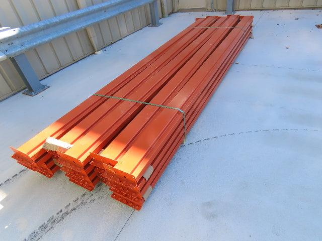 Teardrop Pallet Rack Racking Step Beam Crossmember 13' 156" x 6 1/2"9040 LB