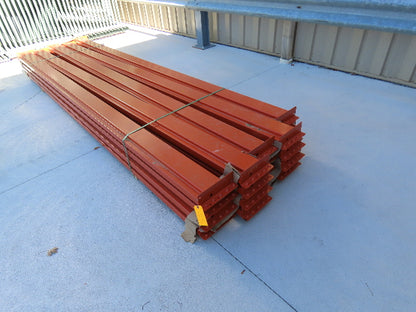 Teardrop Pallet Rack Racking Step Beam Crossmember 13' 156" x 6 1/2"9040 LB