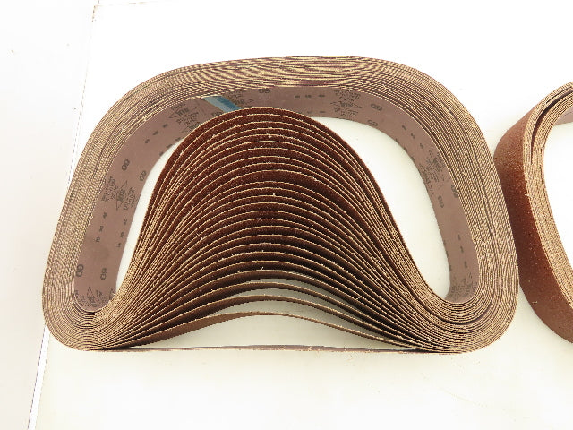 SIA 2905 Spiral X 60 Grit 48" X 2-1/2" Sanding Belts Lot of 40 belts