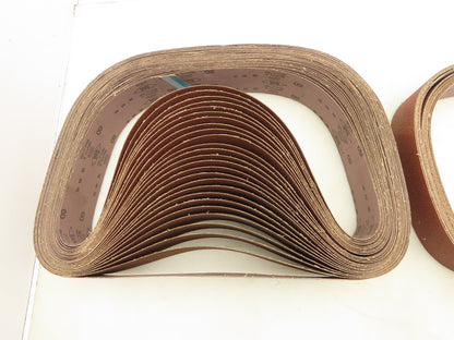 SIA 2905 Spiral X 60 Grit 48" X 2-1/2" Sanding Belts Lot of 40 belts