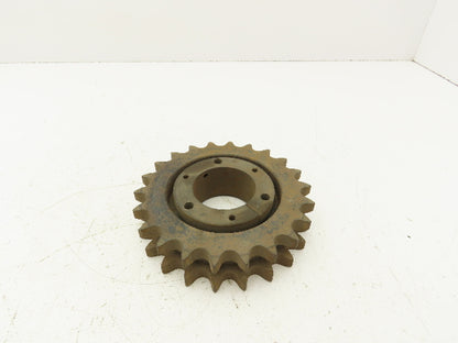 Martin D60SDS22H Double Roller Chain Sprocket # 60 Taper Lock Bushing 22 Teeth