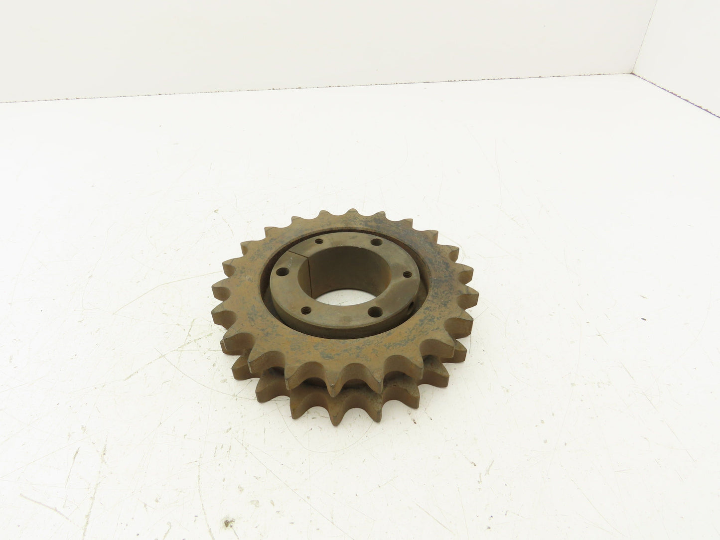 Martin D60SDS22H Double Roller Chain Sprocket # 60 Taper Lock Bushing 22 Teeth