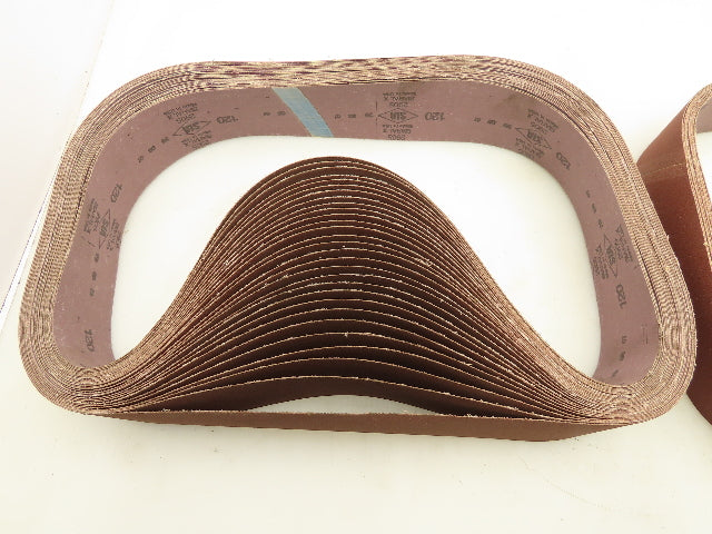 SIA 2905 Spiral X 120 Grit 48" X 2-1/2" Sanding Belts Lot of 40 belts