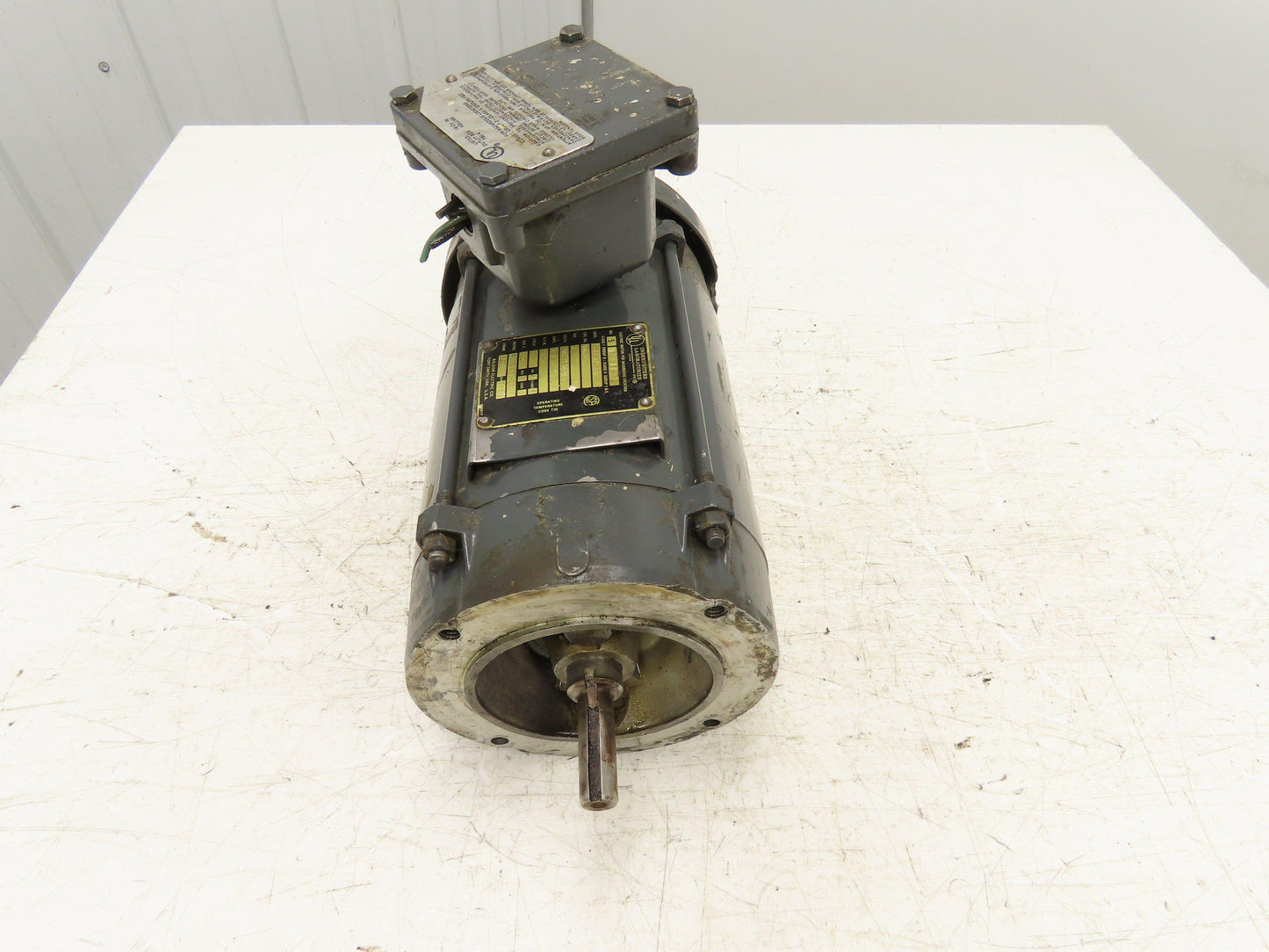 Baldor VM7014 AC Motor 1Hp 1725 RPM 208-230/460V 3PH 56C Hazardous Location