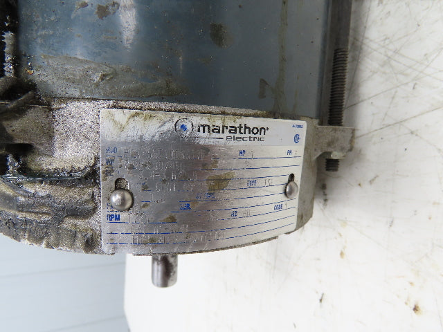 Marathon XX56T17G5317F AC Motor 1Hp 1725 RPM 208-230/460V 3PH 56C Hazardous Loc