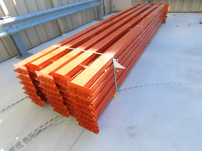 Teardrop Pallet Rack Racking Step Beam Crossmember 14' 168" x 6 1/2" 5840 LB