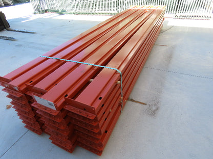 Teardrop Pallet Rack Racking Step Beam Crossmember 14' 168" x 6 1/2" 5840 LB