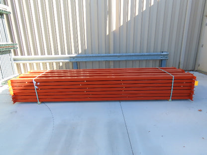 Teardrop Pallet Rack Racking Step Beam Crossmember 14' 168" x 6 1/2" 5840 LB