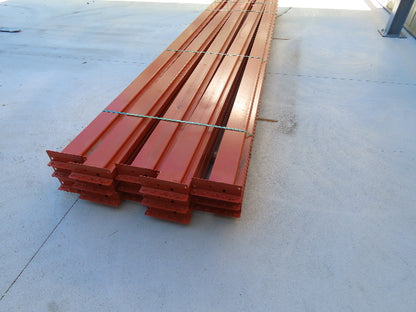 Teardrop Pallet Rack Racking Step Beam Crossmember 14' 168" x 6 1/2" 7870 LB