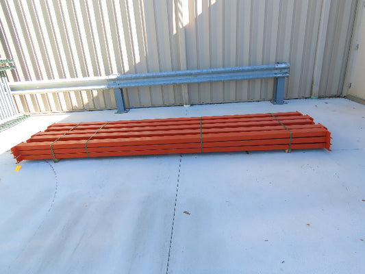 Teardrop Pallet Rack Racking Step Beam Crossmember 14' 168" x 6 1/2" 7870 LB