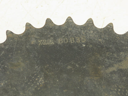 Martin 60B35 Sprocket Welded # 60 Roller Chain 35 Teeth 1" Stock Bore