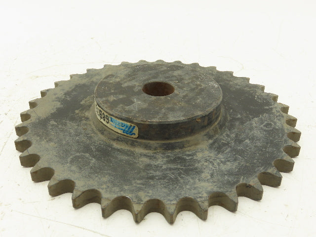 Martin 60B35 Sprocket Welded # 60 Roller Chain 35 Teeth 1" Stock Bore