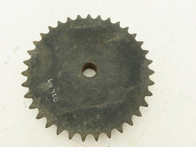 Martin 60B35 Sprocket Welded # 60 Roller Chain 35 Teeth 1" Stock Bore