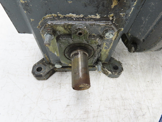 Dayton 4Z010C Gearmotor 30:1 Reducer 1/2Hp 230/460V 3PH 58 RPM Dual Shaft 56C