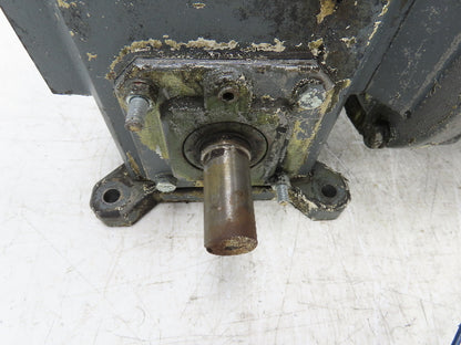 Dayton 4Z010C Gearmotor 30:1 Reducer 1/2Hp 230/460V 3PH 58 RPM Dual Shaft 56C