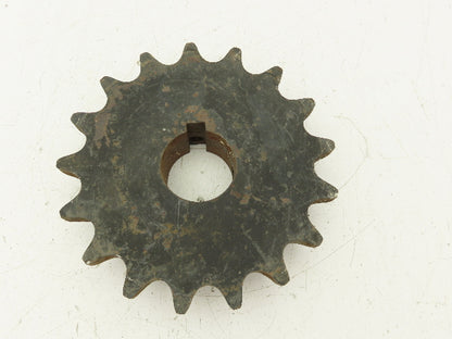 Martin 100BS17 Sprocket # 100 Roller Chain 17 Teeth 1-15/16" Keyed Bore