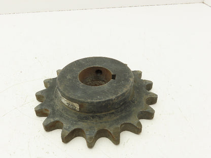 Martin 100BS17 Sprocket # 100 Roller Chain 17 Teeth 1-15/16" Keyed Bore