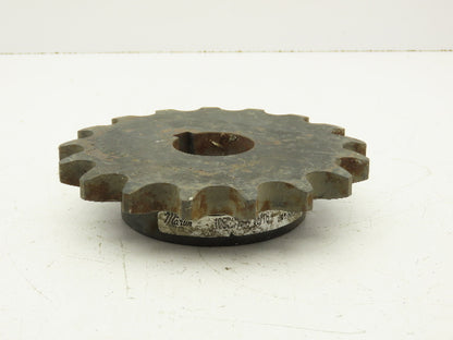 Martin 100BS17 Sprocket # 100 Roller Chain 17 Teeth 1-15/16" Keyed Bore