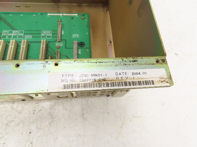 Yaskawa JZNC-NRK01-1 Chassis Interface Card Rack